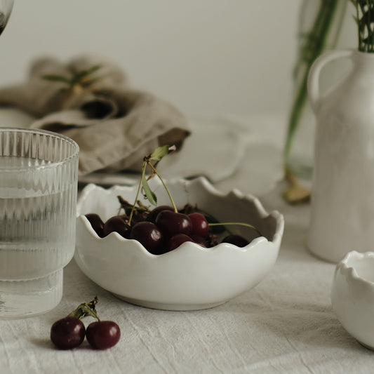 Bowl "Pearls with teeth"