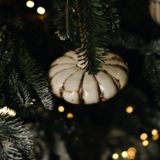 Christmas tree toy "Bow with patina"