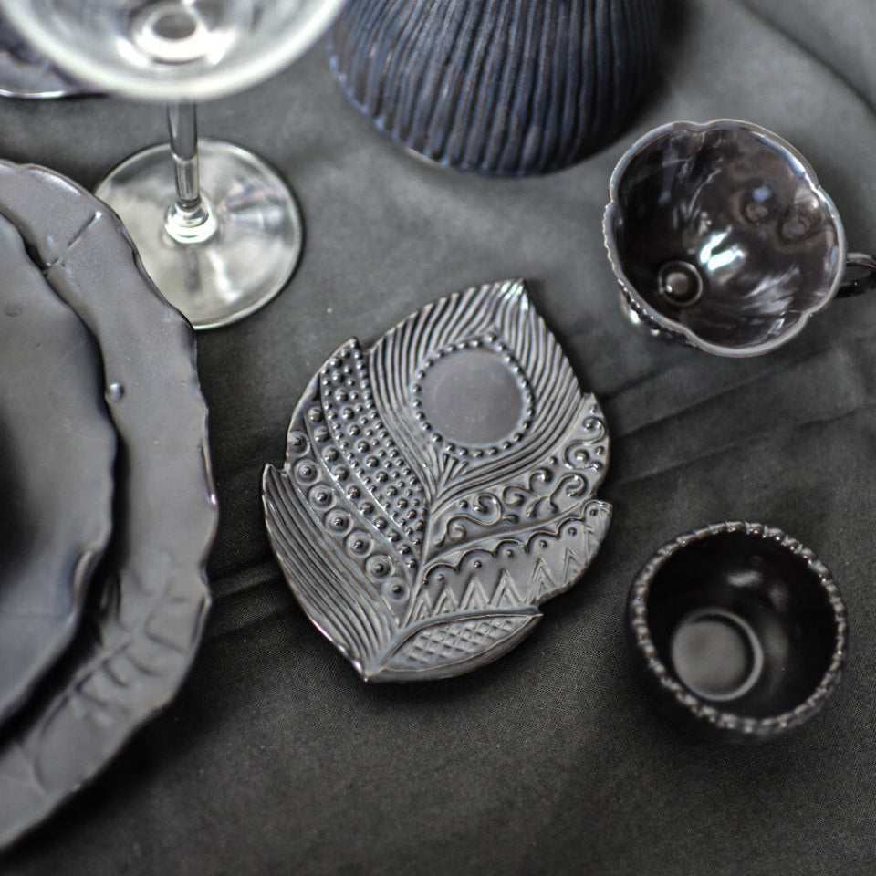 Saucer zenart pen black