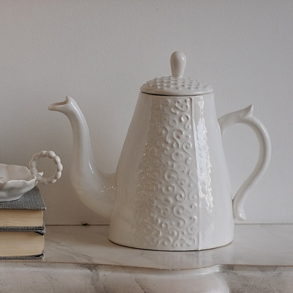 Teapot "Dzenart white"