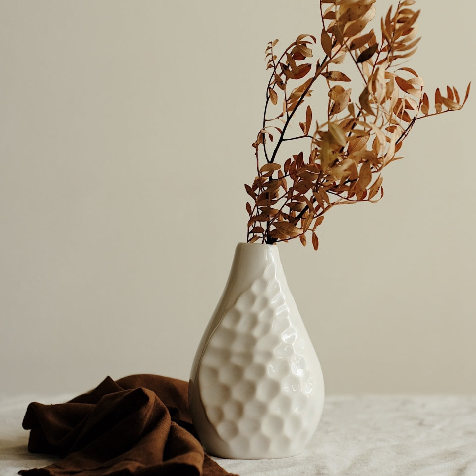 Textured vase