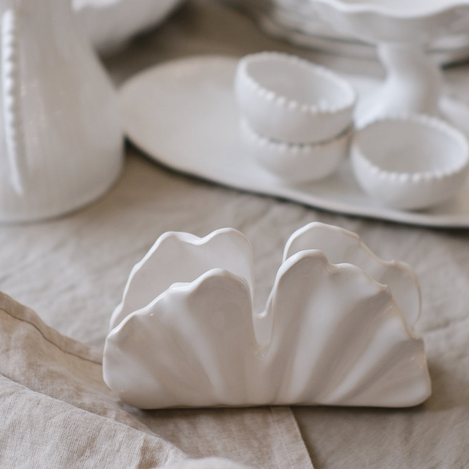 Napkin holder "White Pearl"