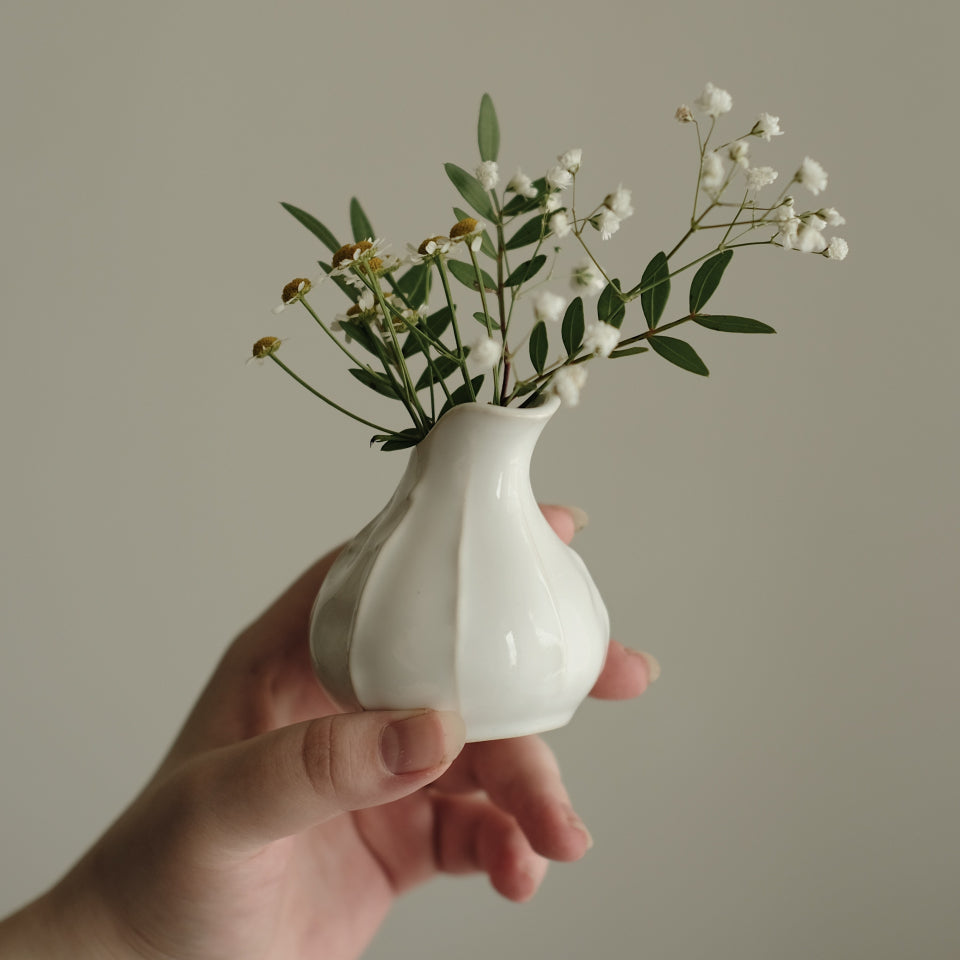 Creamer "White Pearl Wave"